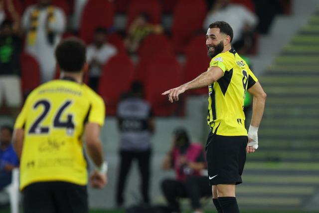 Grâce à un doublé de Karim Benzema, Al-Ittihad se rapproche du titre de champion d'Arabie saoudite