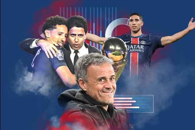Pressing étouffant et statistiques collectives meilleures qu'avec Kylian Mbappé : l'incroyable saison du PSG en graphiques