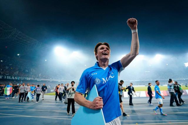 Scott McTominay meilleur joueur et Antonio Conte meilleur entraîneur de Serie A