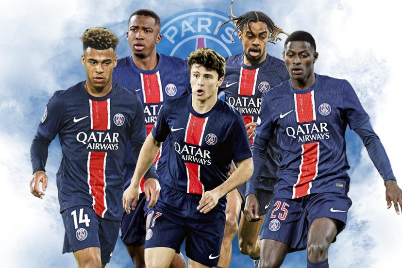 Désiré Doué, Willian Pacho, Joao Neves, Bradley Barcola, Nuno Mendes... Se tourner vers des jeunes prometteurs, le choix gagnant du PSG